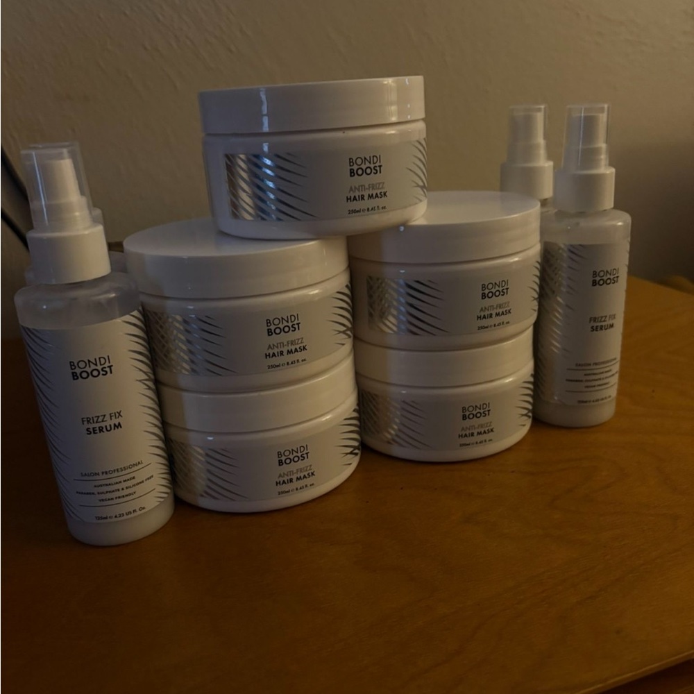 Hair Mask & Serum Set - White